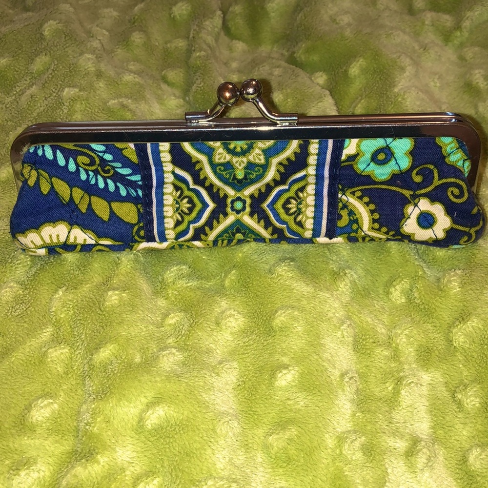 Vera Bradley Thin eye glass case or lipstick holder
